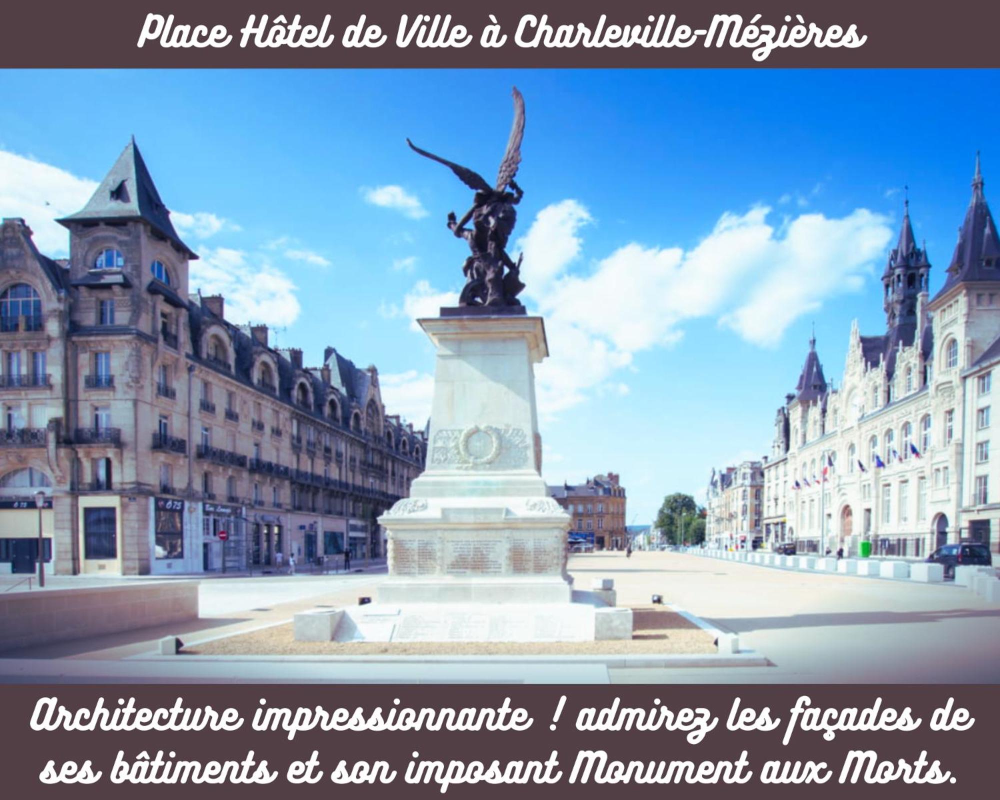 Charleville-Mezieres: Belle Vue Place Ducale Экстерьер фото